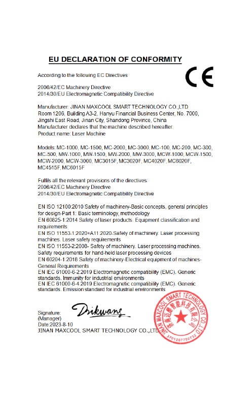 Certifications and Standards