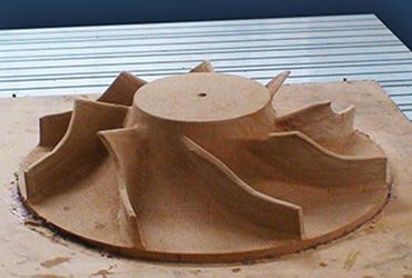 5 Axis CNC Routing Sample