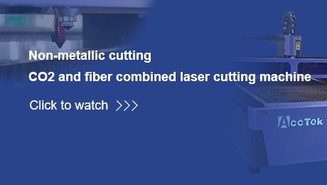 Macchina per taglio laser CO2 e fibra