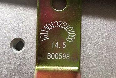 Fiber Laser Marking Sample