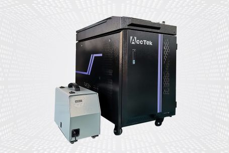 Machine de soudage laser à fibre avec dévidoir automatique