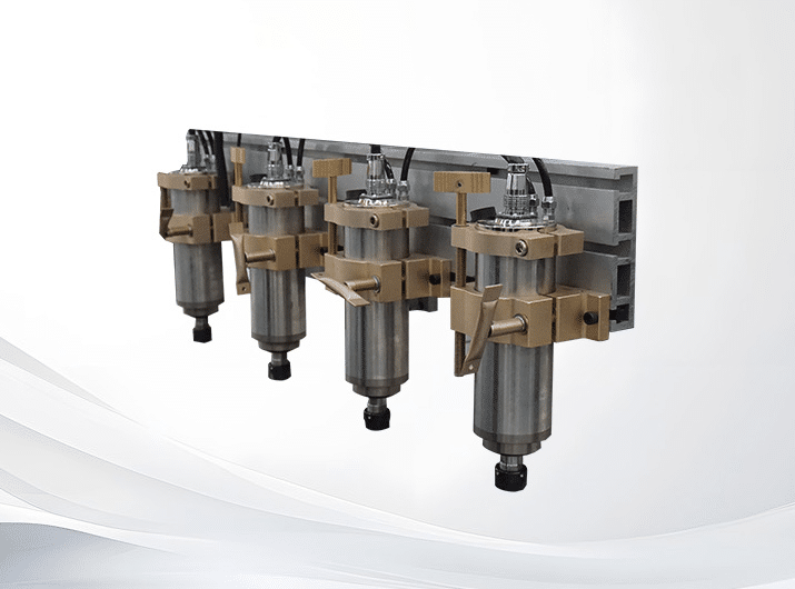 Four Air Water Cooling Spindles