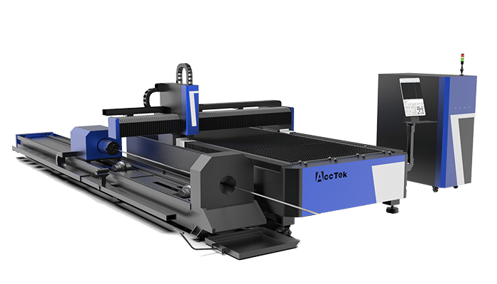 High Configuration Pipe And Plate Fiber Laser Cutting Machine Renderings