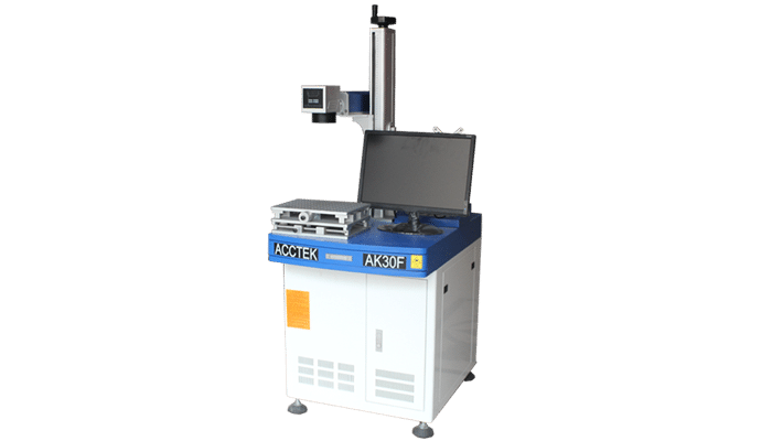 MOPA 파이버 레이저 마킹 머신 렌더링