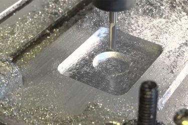 Metal CNC Router Sample Metal CNC Router Sample