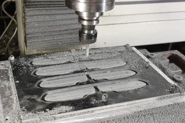 Metal CNC Router Sample Metal CNC Router Sample