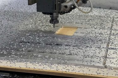 Metal CNC Router Sample Metal CNC Router Sample