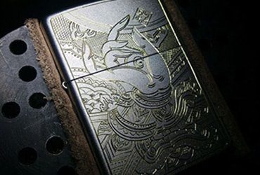 Metal CNC Routing Sample