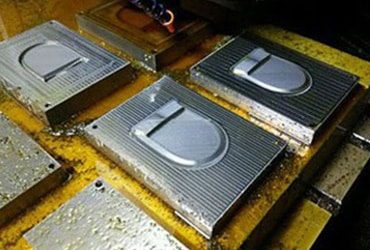 Metal CNC Routing Sample