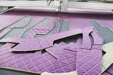 Oscillating Knife Cutting Sample Oscillating Knife Cutting Sample