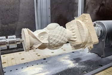 Rotary Axis CNC Router Sample Rotary Axis CNC Router Sample