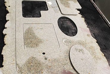 Stone CNC Routing Sample